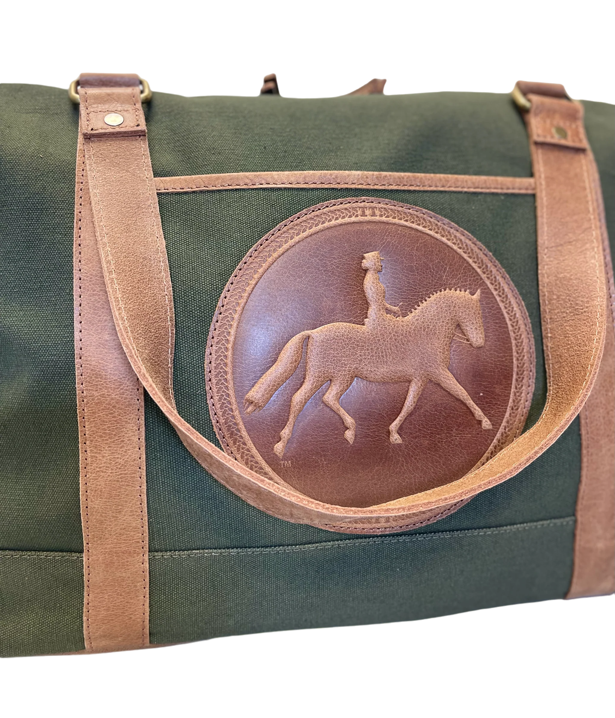 Tucker Tweed Equestrian Barn Duffle - Image 13