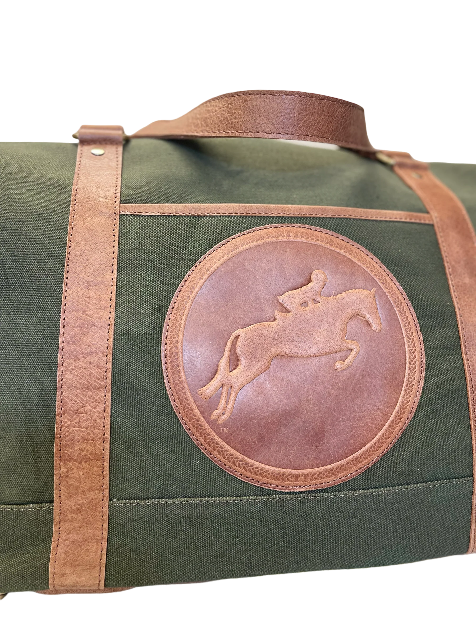 Tucker Tweed Equestrian Barn Duffle - Image 16