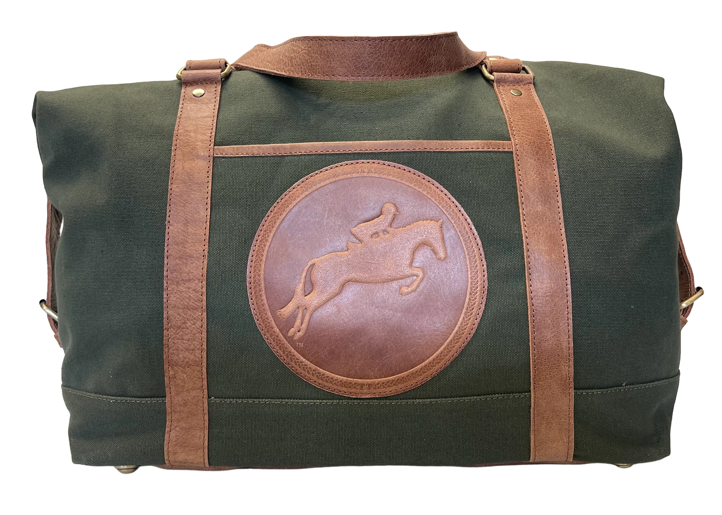 Tucker Tweed Equestrian Barn Duffle - Image 6