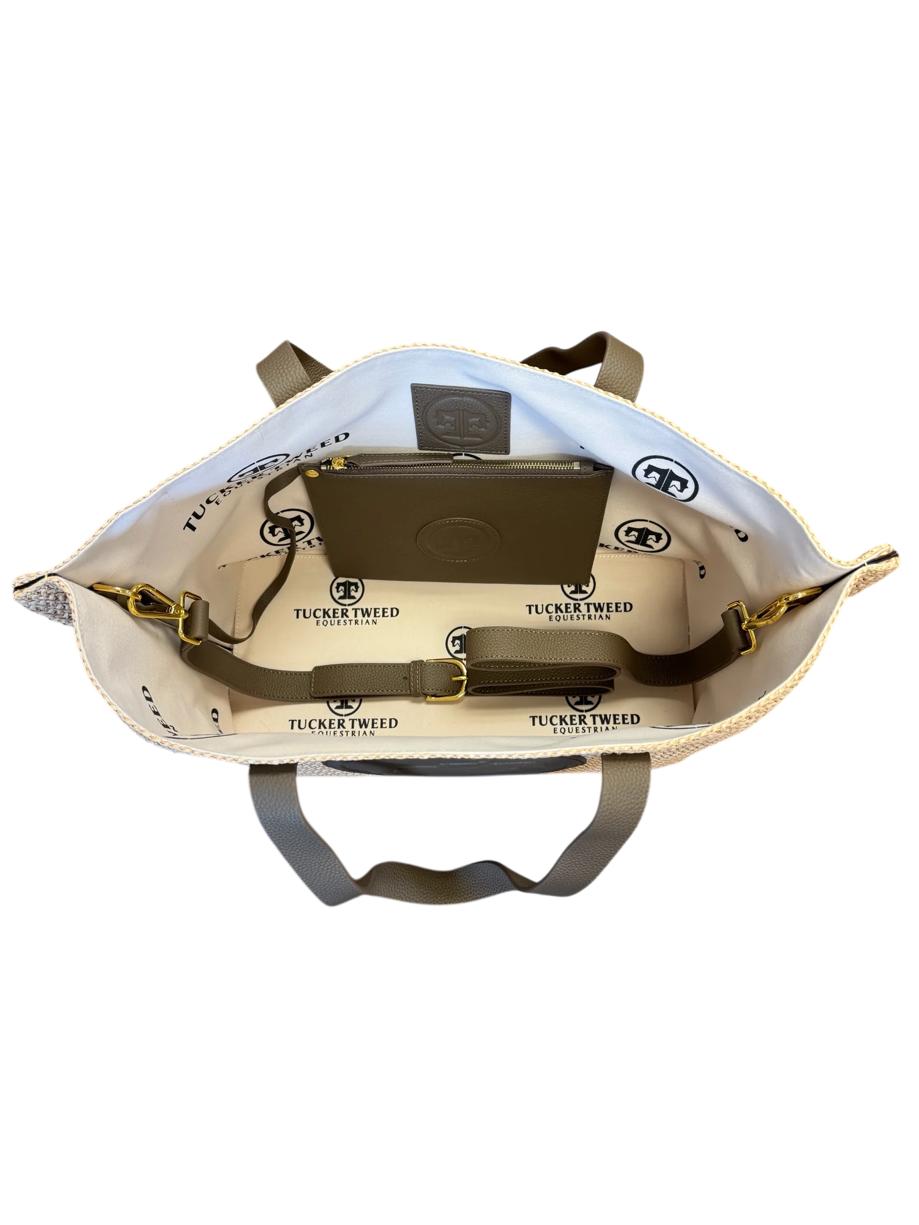 Tucker Tweed Equestrian Barn to Beach Tote - Image 16