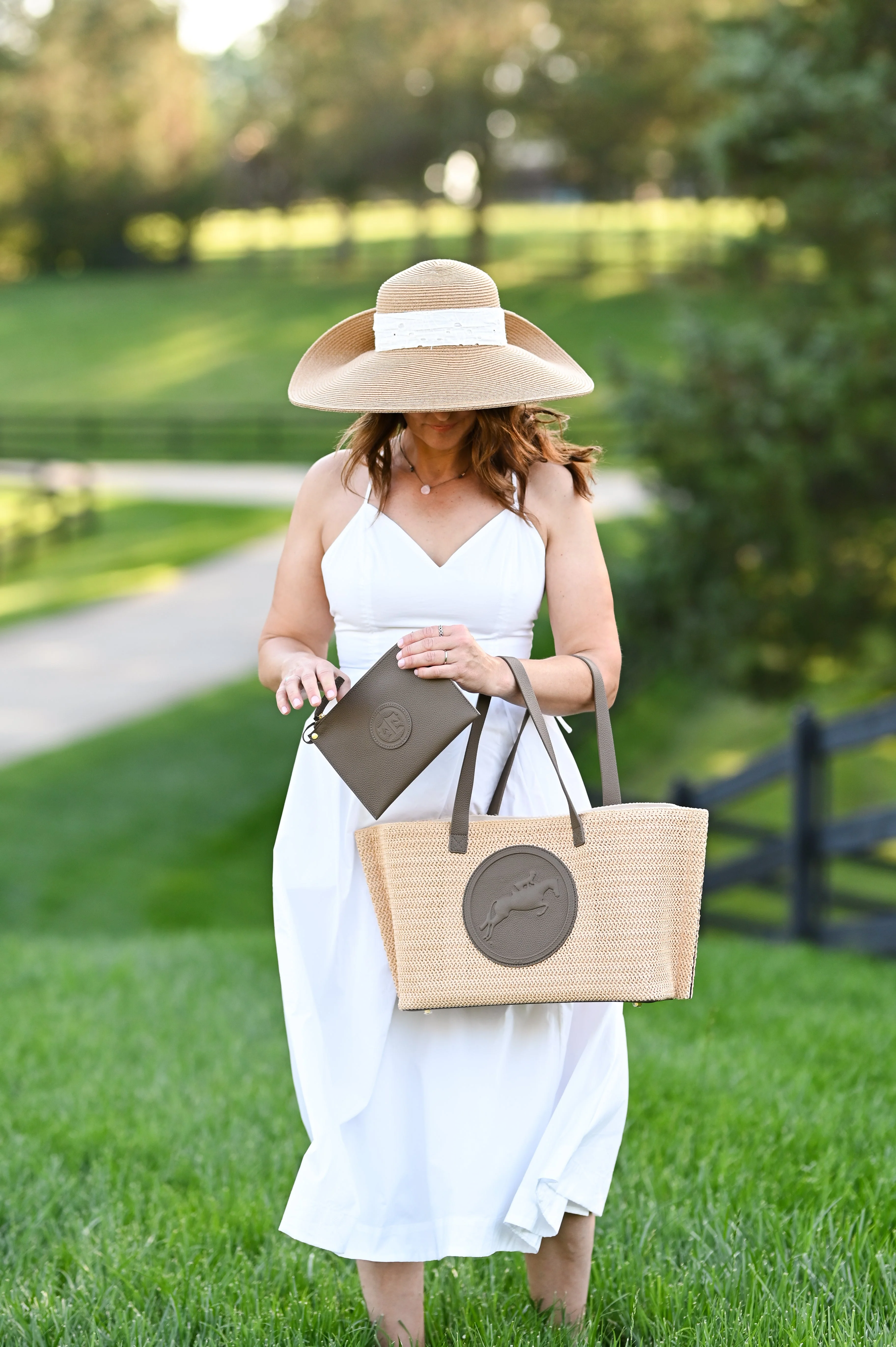 Tucker Tweed Equestrian Barn to Beach Tote - Image 5