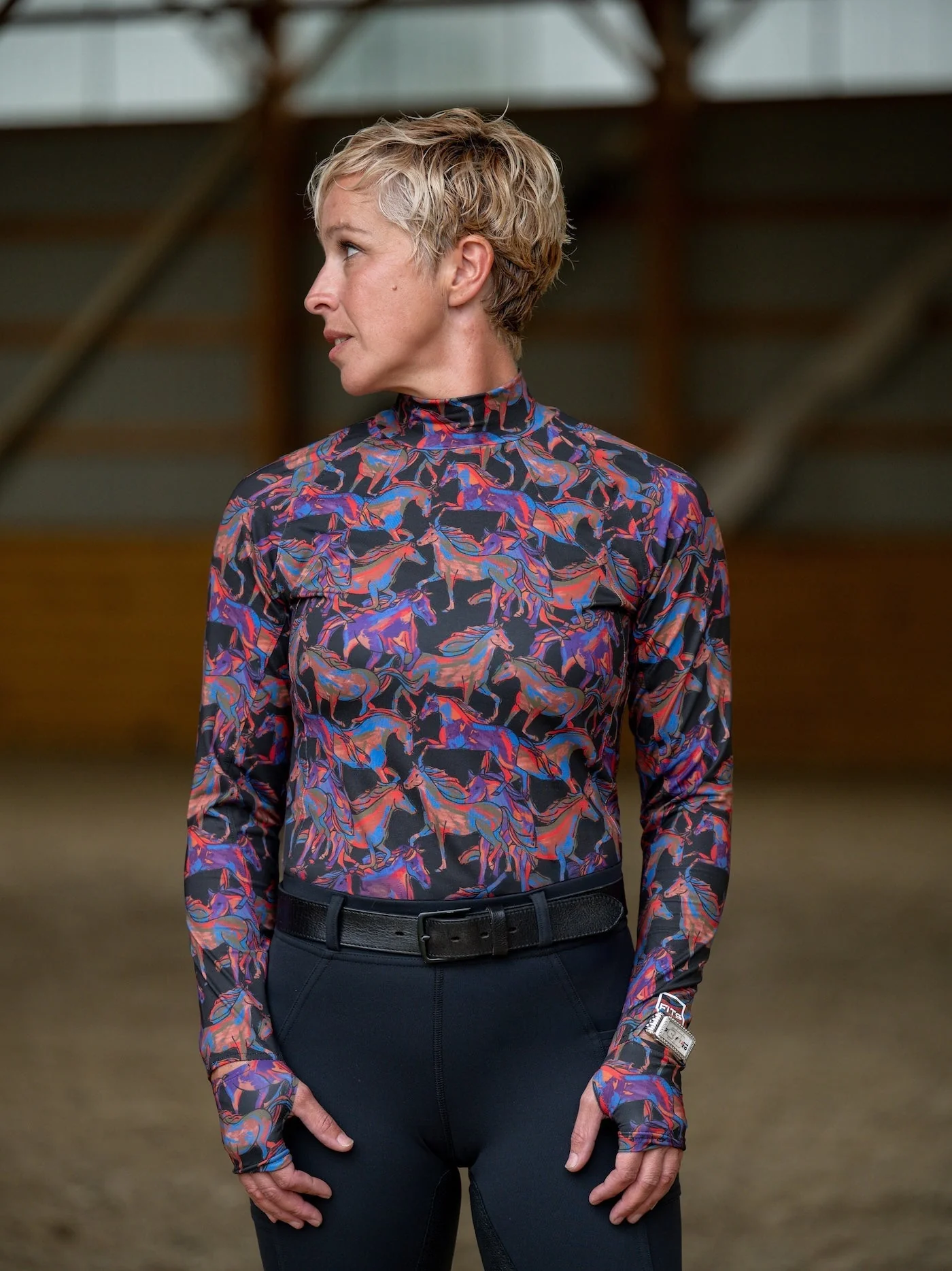 FITS Bianca Mock Neck Winter Long Sleeve - Image 5