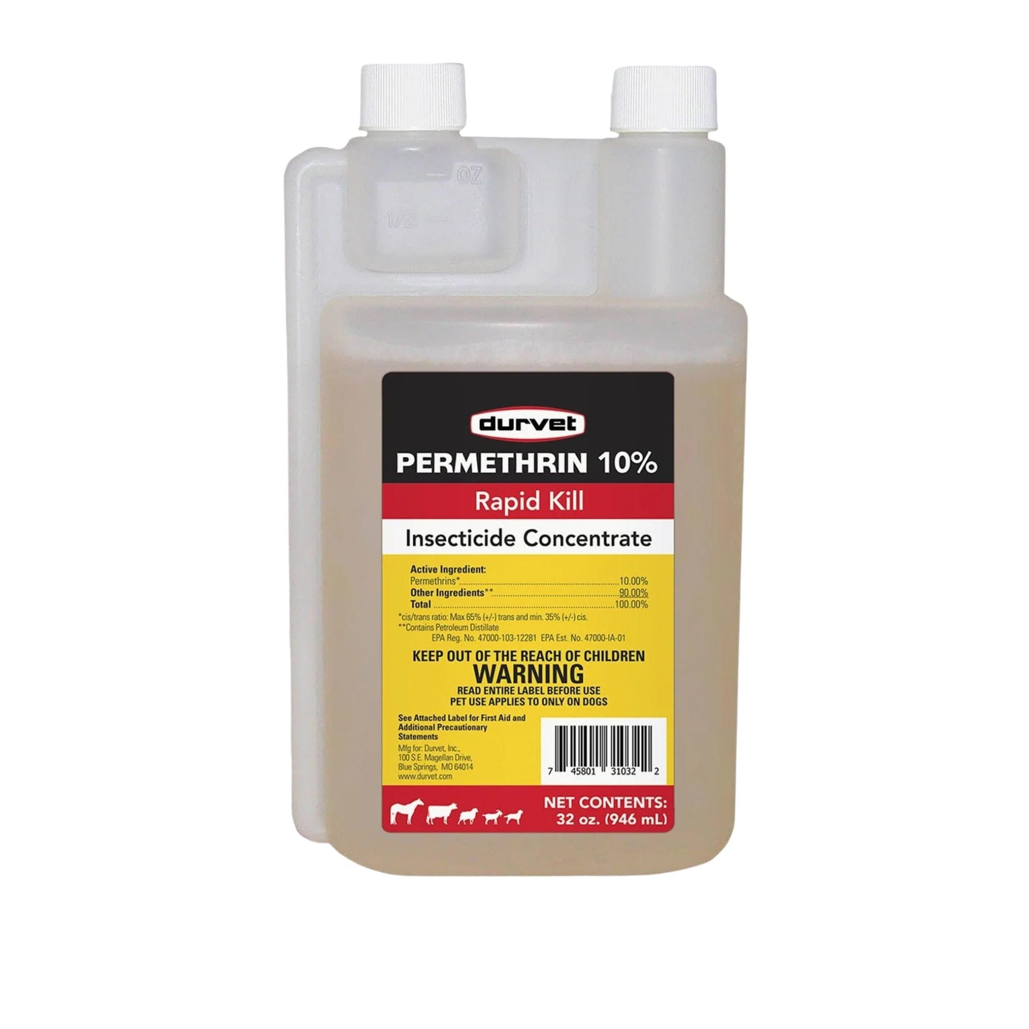 Durvet Permethrin 10% Rapid Kill Insecticide Concentrate - Image 3