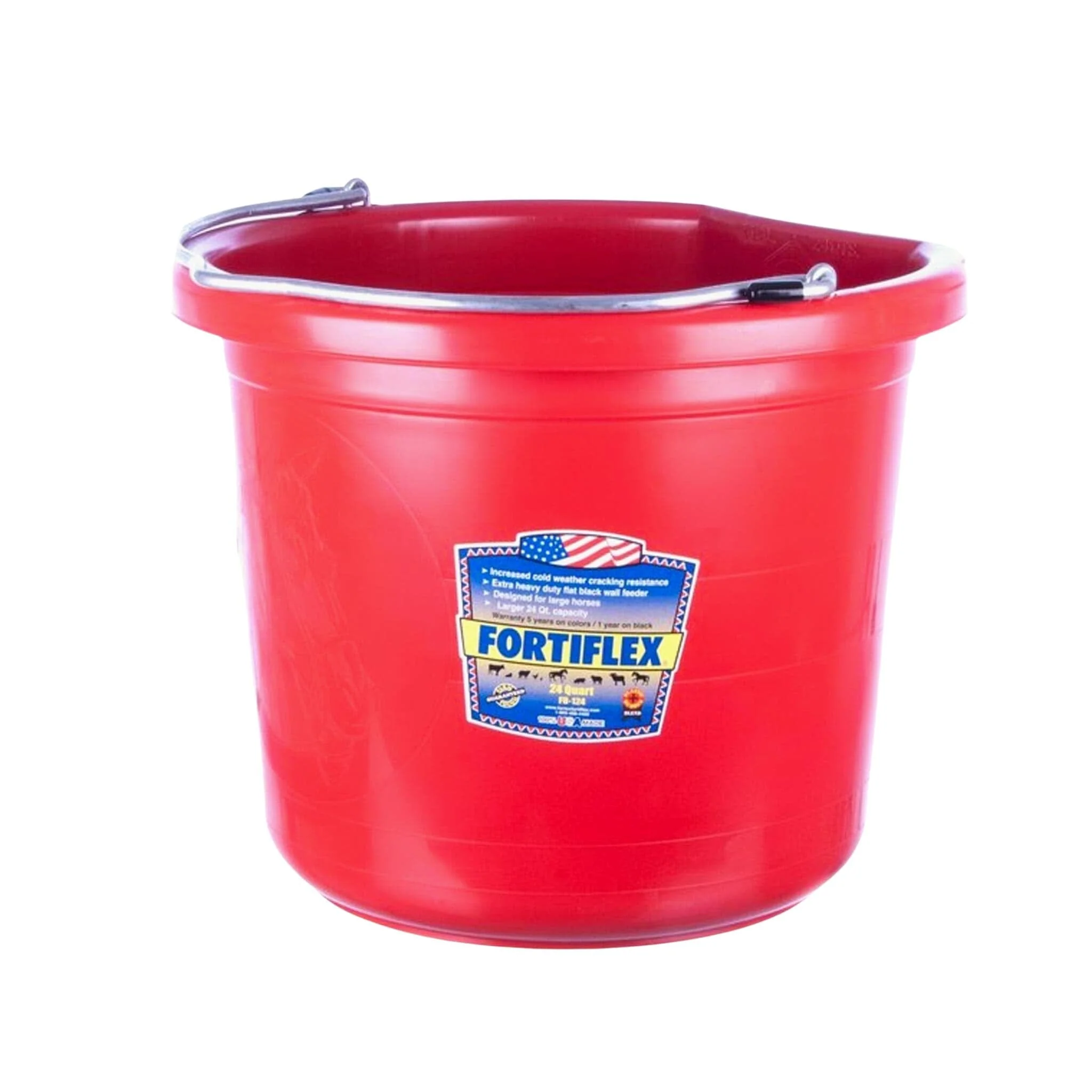 Fortiflex 20 Quart Flat Back Bucket - Image 5