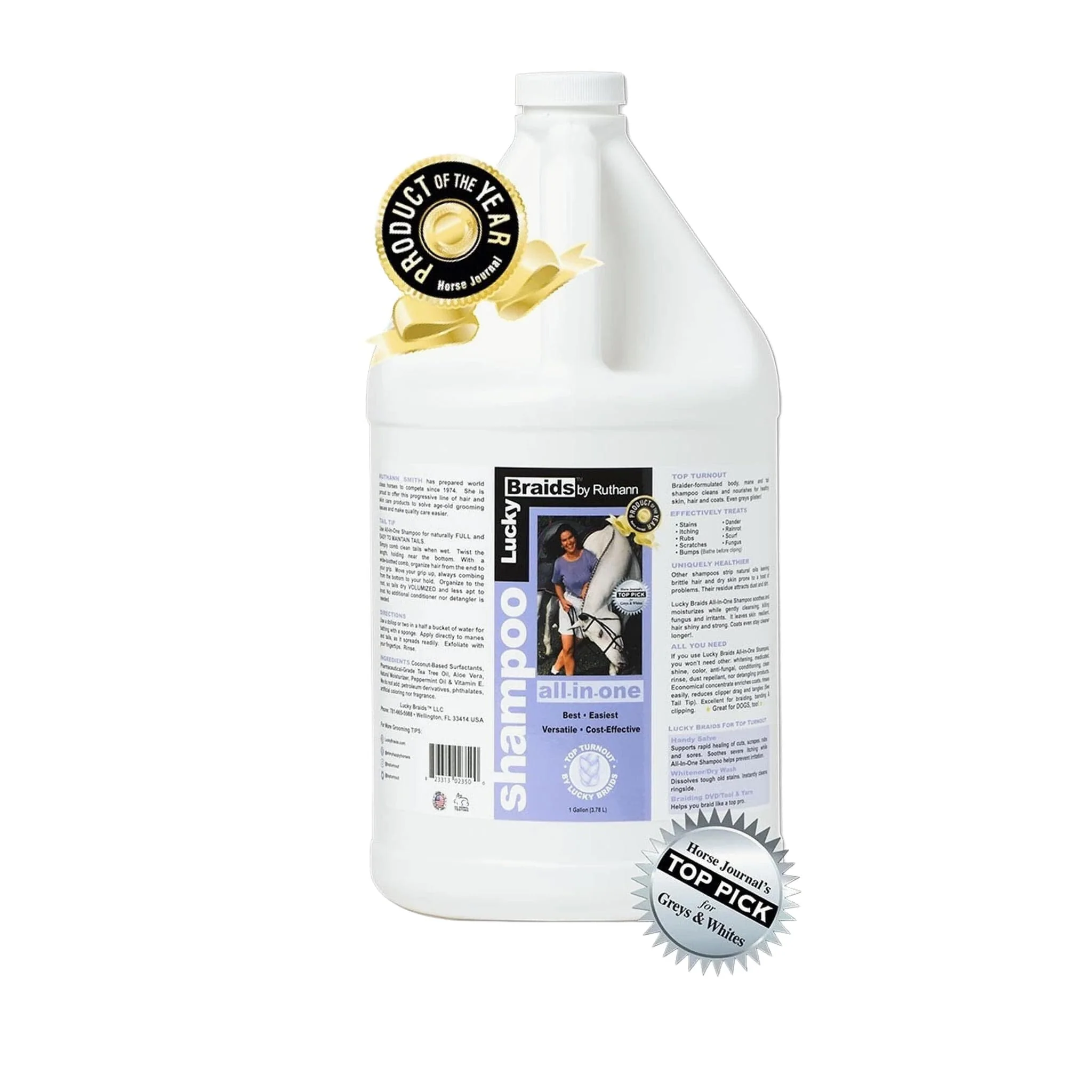 Lucky Braids All-in-One Horse Shampoo - Image 3